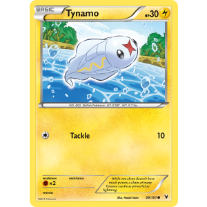 Tynamo 39/101 Pokemon TCG Black & White Noble Victories