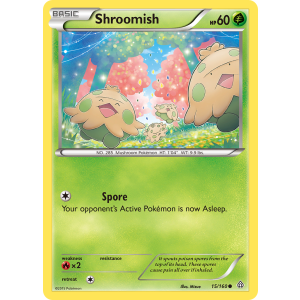 Shroomish 15/160 Pokemon TCG XY Primal Clash