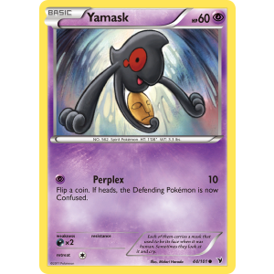 Yamask 44/101 Pokemon TCG Black & White Noble Victories