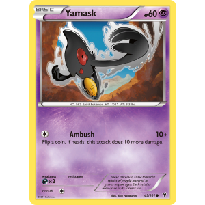 Yamask 45/101 Pokemon TCG Black & White Noble Victories