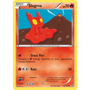 Slugma 22/160 Pokemon TCG XY Primal Clash