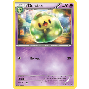 Duosion 51/101 Pokemon TCG Black & White Noble Victories