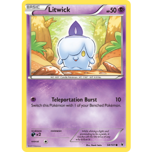 Litwick 58/101 Pokemon TCG Black & White Noble Victories