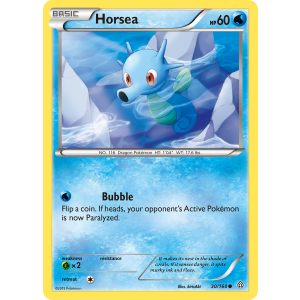 Horsea 30/160 Pokemon TCG XY Primal Clash