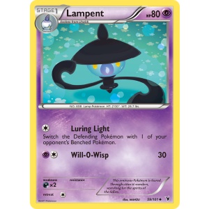 Lampent 59/101 Pokemon TCG Black & White Noble Victories