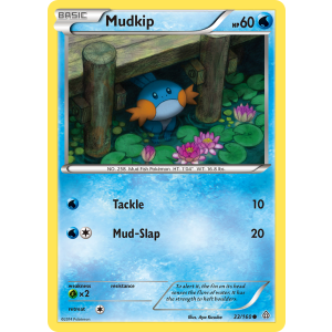 Mudkip 33/160 Pokemon TCG XY Primal Clash