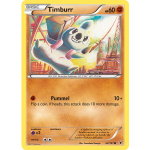 Timburr 62/101 Pokemon TCG Black & White Noble Victories