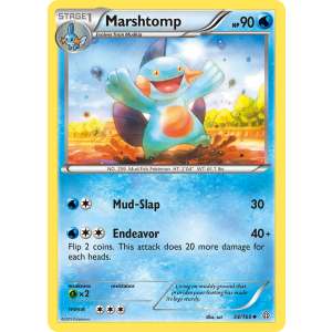 Marshtomp 34/160 Pokemon TCG XY Primal Clash