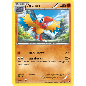 Archen 66/101 Pokemon TCG Black & White Noble Victories