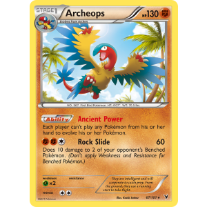 Archeops 67/101 Pokemon TCG Black & White Noble Victories