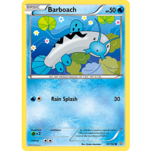 Barboach 39/160 Pokemon TCG XY Primal Clash