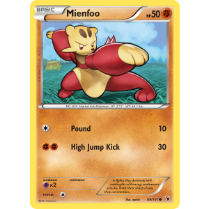 Mienfoo 69/101 Pokemon TCG Black & White Noble Victories