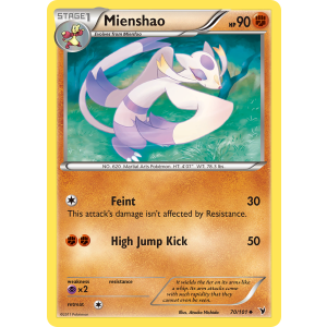 Mienshao 70/101 Pokemon TCG Black & White Noble Victories