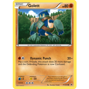 Golett 71/101 Pokemon TCG Black & White Noble Victories