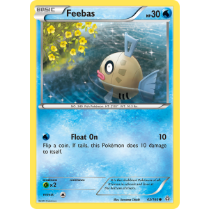 Feebas 43/160 Pokemon TCG XY Primal Clash