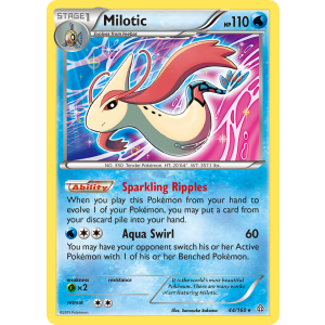 Rare Holo Milotic 44/160 Pokemon TCG XY Primal Clash