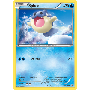 Spheal 46/160 Pokemon TCG XY Primal Clash