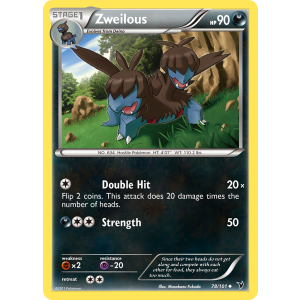 Zweilous 78/101 Pokemon TCG Black & White Noble Victories