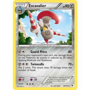 Escavalier 80/101 Pokemon TCG Black & White Noble Victories