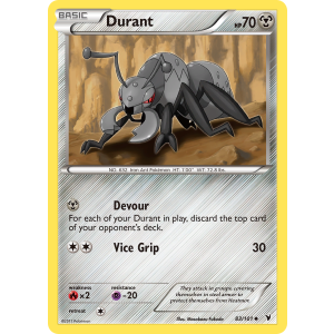 Durant 83/101 Pokemon TCG Black & White Noble Victories