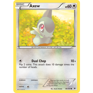 Axew 86/101 Pokemon TCG Black & White Noble Victories