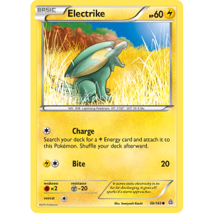 Electrike 59/160 Pokemon TCG XY Primal Clash