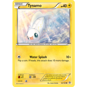 Tynamo 62/160 Pokemon TCG XY Primal Clash