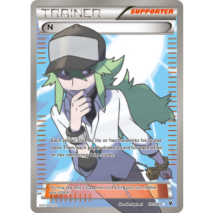 Rare Ultra N 101/101 Pokemon TCG Black & White Noble Victories