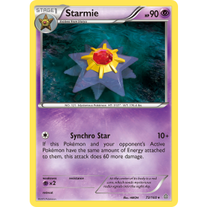 Starmie 73/160 Pokemon TCG XY Primal Clash