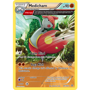 Medicham 81/160 Pokemon TCG XY Primal Clash