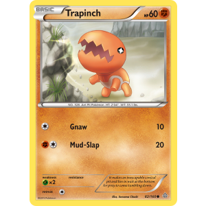 Trapinch 82/160 Pokemon TCG XY Primal Clash