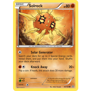 Solrock 83/160 Pokemon TCG XY Primal Clash