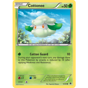 Cottonee 10/98 Pokemon TCG Black & White Emerging Powers