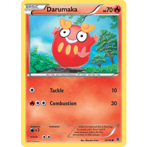 Darumaka 20/98 Pokemon TCG Black & White Emerging Powers