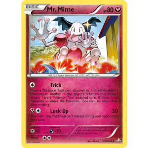 Mr. Mime 101/160 Pokemon TCG XY Primal Clash