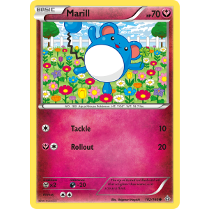 Marill 102/160 Pokemon TCG XY Primal Clash