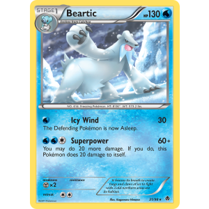 Beartic 31/98 Pokemon TCG Black & White Emerging Powers