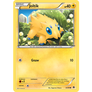 Joltik 33/98 Pokemon TCG Black & White Emerging Powers