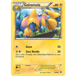 Galvantula 34/98 Pokemon TCG Black & White Emerging Powers