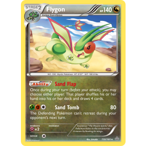 Rare Holo Flygon 110/160 Pokemon TCG XY Primal Clash