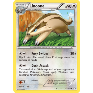 Linoone 112/160 Pokemon TCG XY Primal Clash