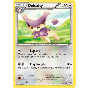 Delcatty 114/160 Pokemon TCG XY Primal Clash