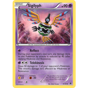 Sigilyph 41/98 Pokemon TCG Black & White Emerging Powers