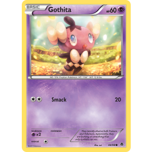 Gothita 44/98 Pokemon TCG Black & White Emerging Powers