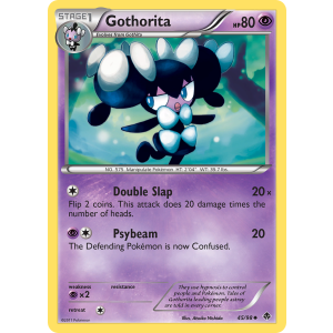 Gothorita 45/98 Pokemon TCG Black & White Emerging Powers