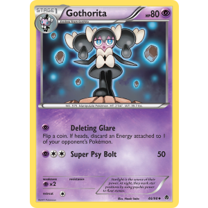 Gothorita 46/98 Pokemon TCG Black & White Emerging Powers