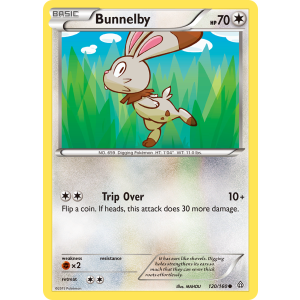 Bunnelby 120/160 Pokemon TCG XY Primal Clash