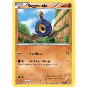 Roggenrola 50/98 Pokemon TCG Black & White Emerging Powers