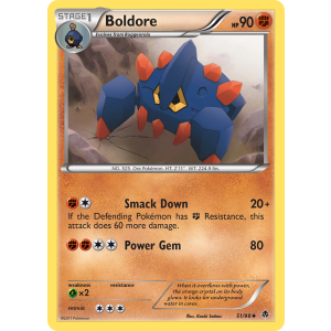 Boldore 51/98 Pokemon TCG Black & White Emerging Powers