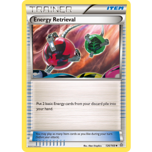 Energy Retrieval 126/160 Pokemon TCG XY Primal Clash